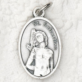 25-Pack - Oxidized Pendant- St Sebastian