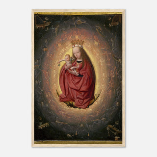 Madonna and Child on the Crescent Moon Framed Print - view 9