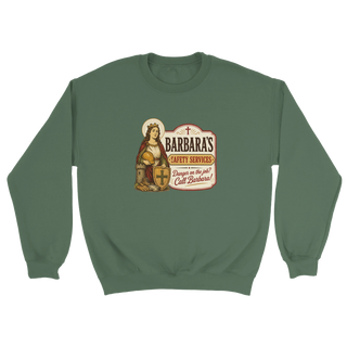 St. Barbara 'Safety Services' Crewneck Sweatshirt - view 5