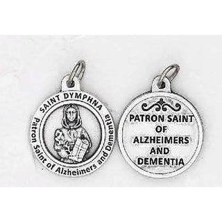 Bulk Healing Saint - St Dymphna Medals Alzheimers