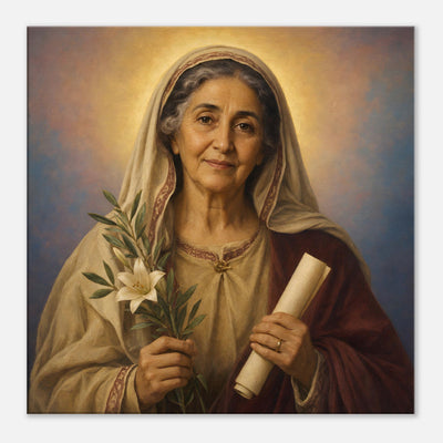 St. Nonna of Nazianzus - Devotional Canvas