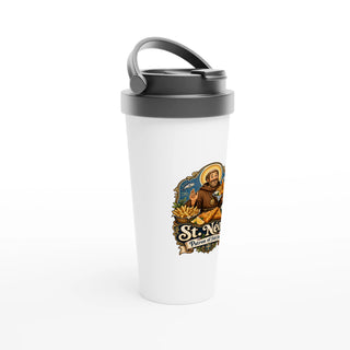 St. Neot Patron of Fish Fries Travel Mug - view 2