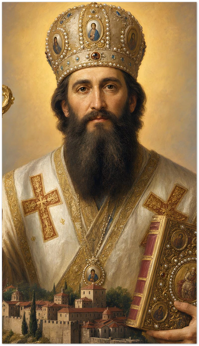 St. Sava of Serbia Holy Cards