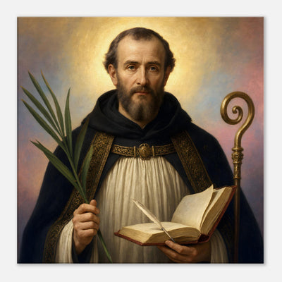 St. Abbo of Fleury - Devotional Canvas