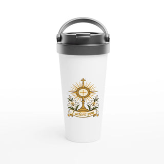 'I Adore You' Eucharist Travel Mug