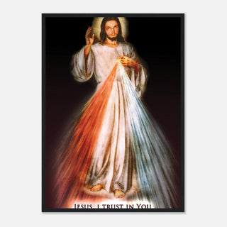 'Jesus, I Trust in You' Divine Mercy Framed Print - view 17