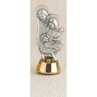 6-pack - Holy Family Adhesive 3 inch Mini Statue