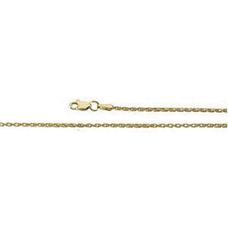 7-inch Wheat Bracelet with Lobster Clasp - 14K Yellow Gold