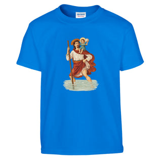 St. Christopher and Child Kids T-Shirt - view 6