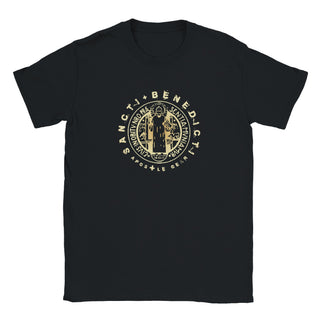 Vintage St. Benedict Medal Classic T-Shirt - view 10
