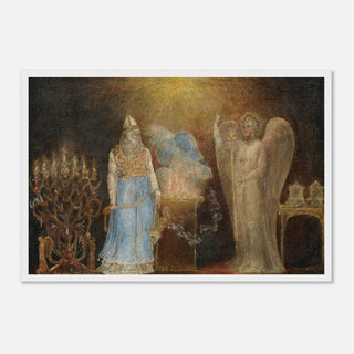 Angel Appearing to Zechariah Framed Print - view 8