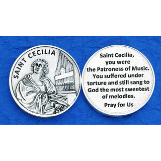 Bulk Italian Token - St Cecilia