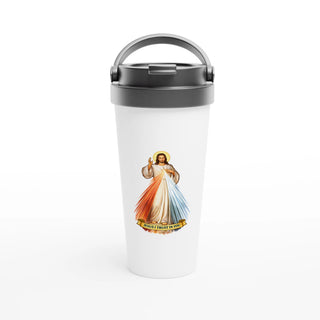 Divine Mercy 'Jesus I Trust in You' Travel Mug