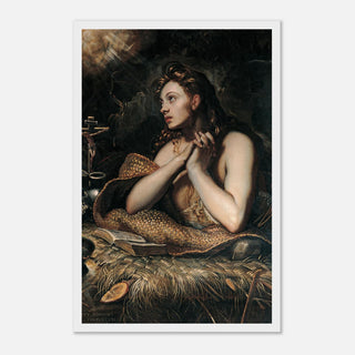 Penitent Magdalene by Tintoretto Framed Print - view 2