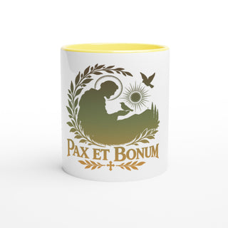 St. Francis Pax et Bonum Color Mug