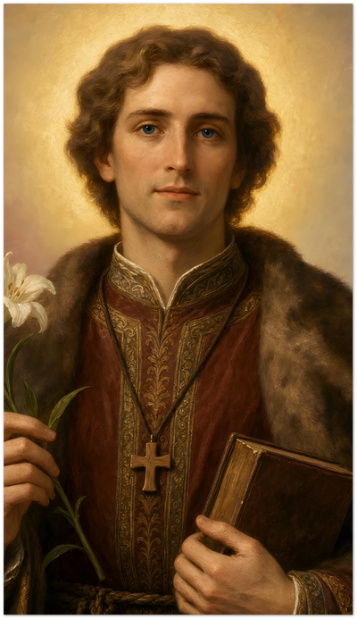 St. Elzéar of Sabran Holy Cards