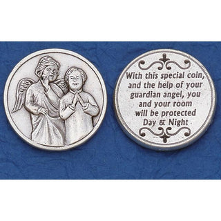 Bulk Angel and Boy Praying Together Token