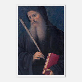 St. Benedict Portrait Framed Print - view 16