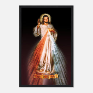 'Jesús en Vos Confío' Divine Mercy Framed Print - view 22