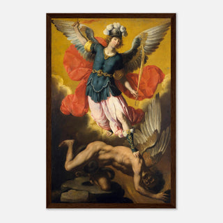 St. Michael the Archangel Triumph Framed Print - view 20