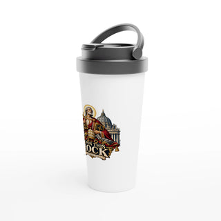 'Upon This Rock' St. Peter Travel Mug - view 3