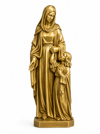 St. Anne and Child Statue - 59-inch