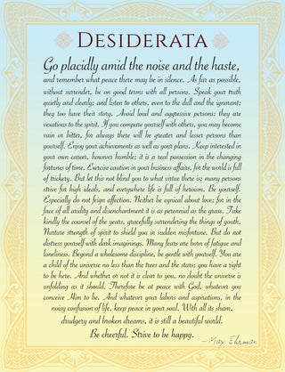 Desiderata