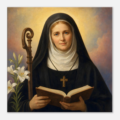 St. Lioba - Devotional Canvas