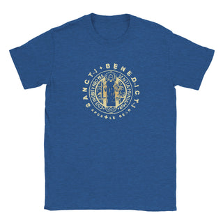 Vintage St. Benedict Medal Classic T-Shirt - view 12