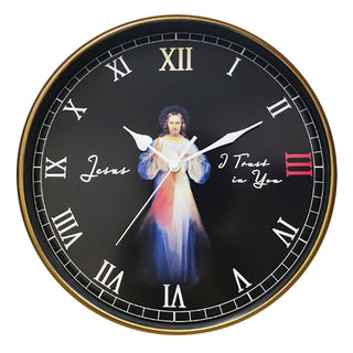 Divine Mercy Jesus Wall Clock