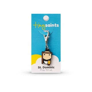 St. Dominic Tiny Saint Charm