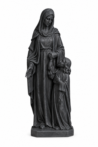 St. Anne and Child Statue - 59-inch