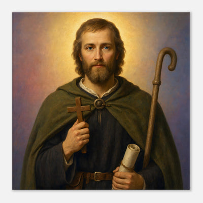 St. Odulf - Devotional Canvas