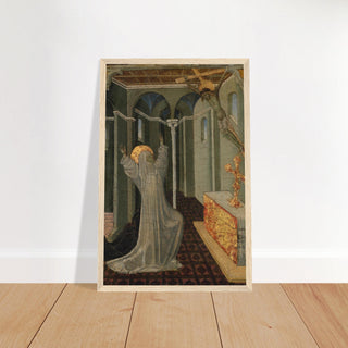 Kneeling Saint Before the Crucifix Framed Print - view 25