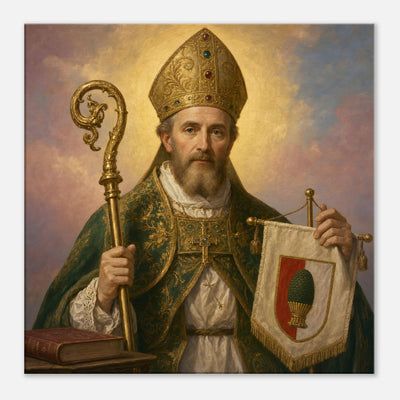 St. Ulrich of Augsburg - Devotional Canvas