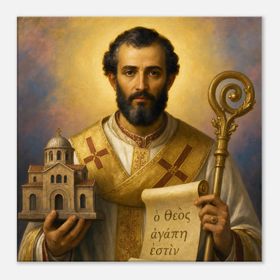 St. Porphyrius of Gaza - Devotional Canvas