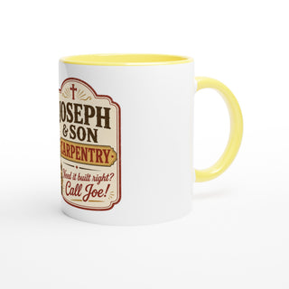 St. Joseph 'Joseph & Son Carpentry' 11 oz Mug - view 3