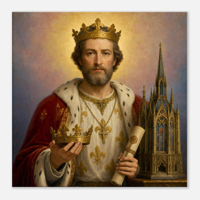 St. Louis IX - Devotional Canvas