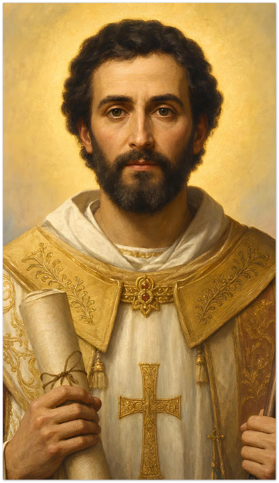 St. Fructuosus of Tarragona Holy Cards