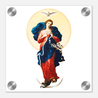 Our Lady Undoer of Knots Acrylic Wall Plaque - view 5