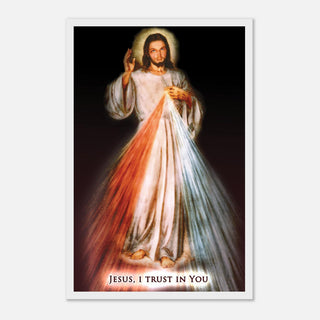 'Jesus, I Trust in You' Divine Mercy Framed Print - view 2