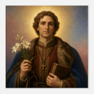 St. Elzéar of Sabran - Devotional Canvas