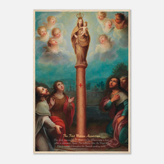 Our Lady Appearing to St. James Framed Print - view 11