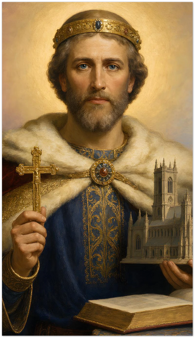 St. Edward the Confessor Holy Cards