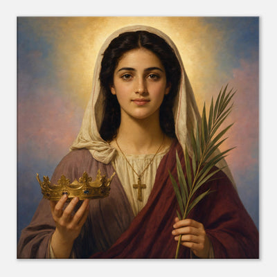 St. Corona - Devotional Canvas