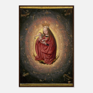 Madonna and Child on the Crescent Moon Framed Print - view 15