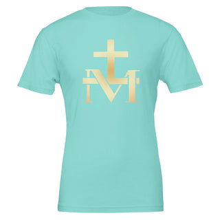 Miraculous Medal 'M' and Cross T-Shirt - view 2