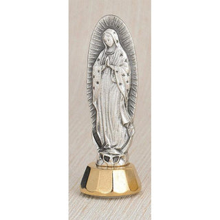 6-pack - Lady of Guadalupe Adhesive 3 inch Mini Statue