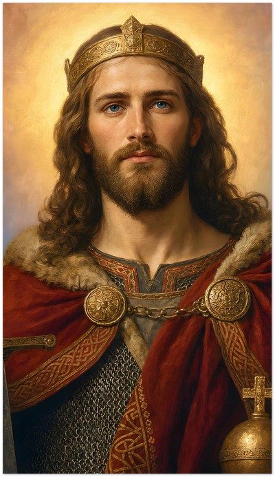 St. Olaf II of Norway Holy Cards