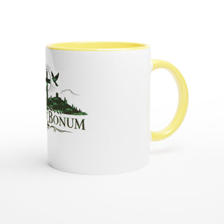 Pax et Bonum Cross and Foliage Color Mug - view 8